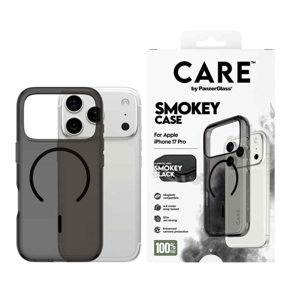 PanzerGlass Care Smokey Case for iPhone 17 Pro