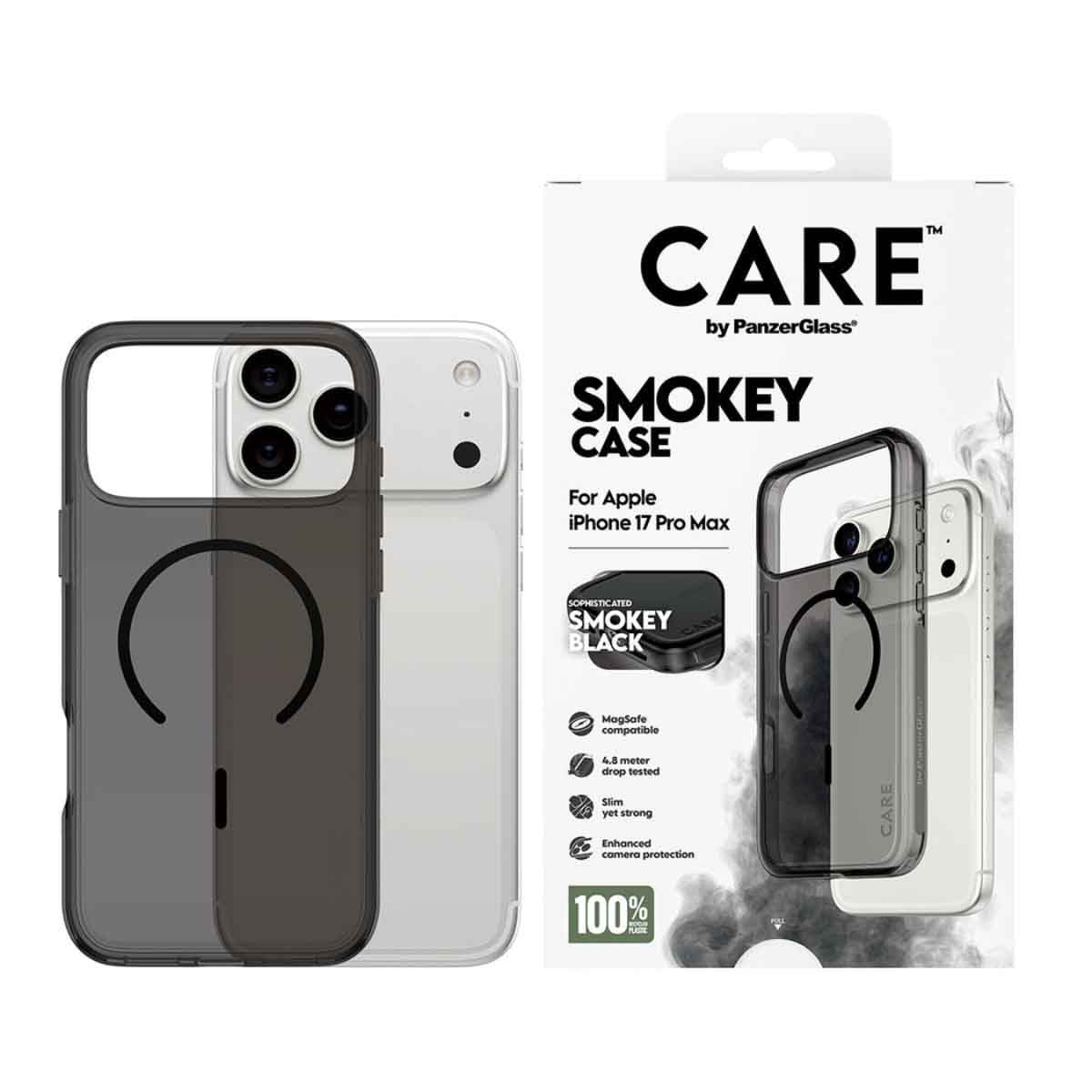 PanzerGlass Care Smokey Case for iPhone 17 Pro Max