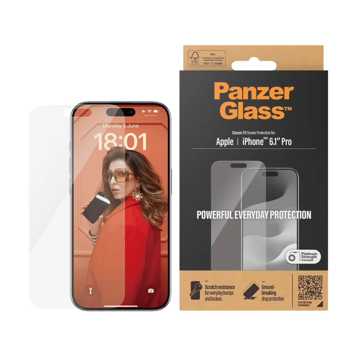 PanzerGlass Classic Fit Screen Protector