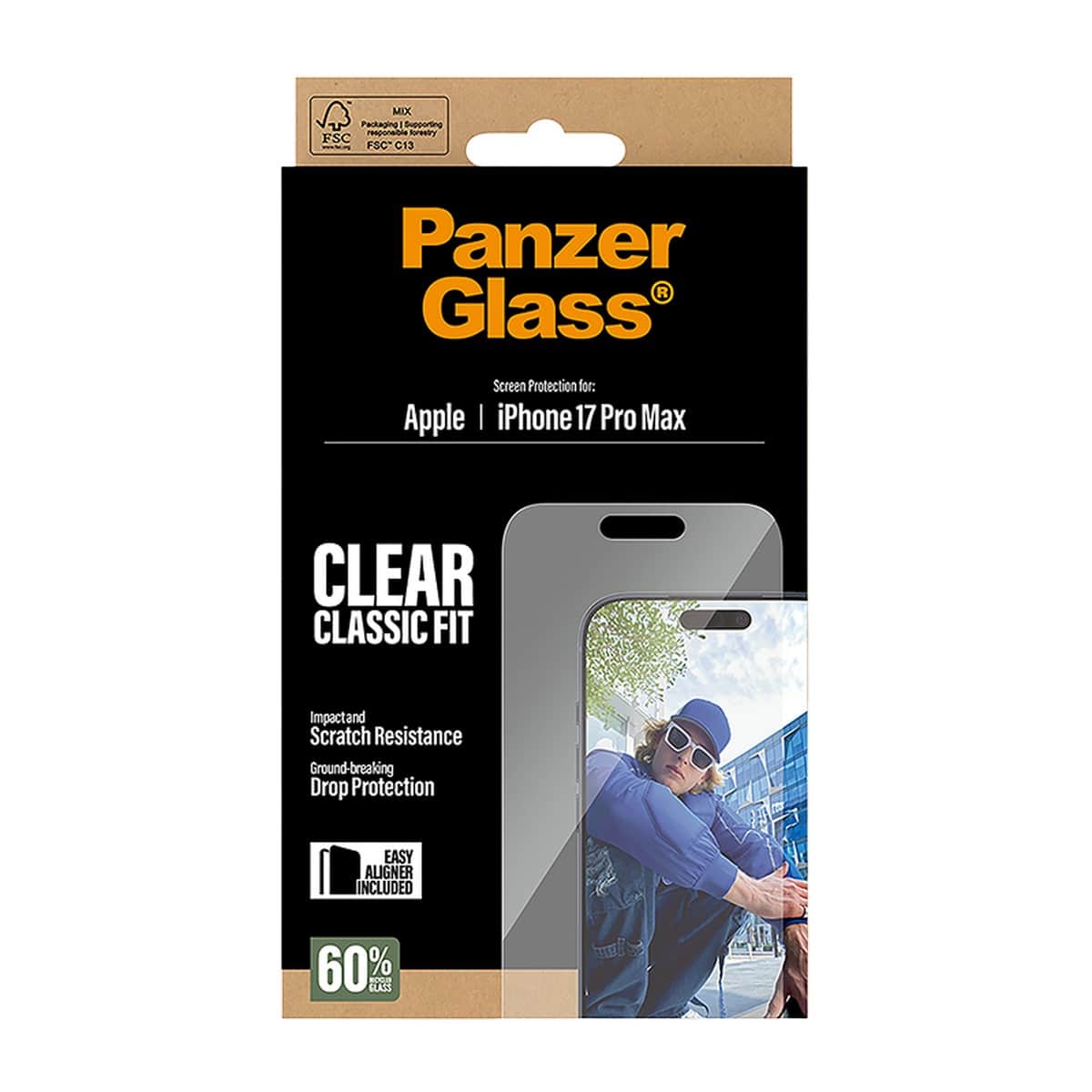PanzerGlass Classic Fit Screen Protector