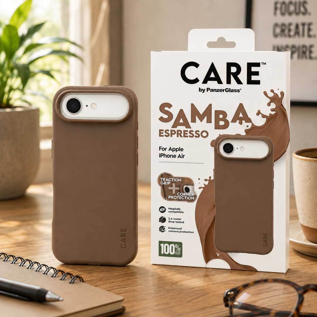 PanzerGlass Care Samba Case with MagSafe
