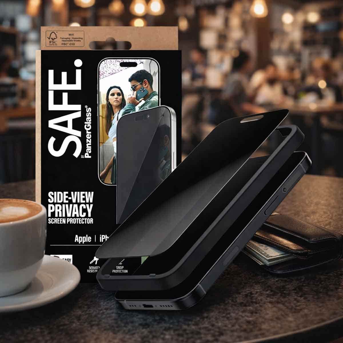 PanzerGlass Safe Privacy Screen Protector Glass