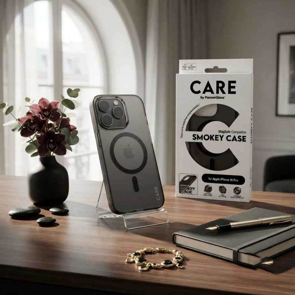 PanzerGlass Care Urban Combat Case with Black MagSafe