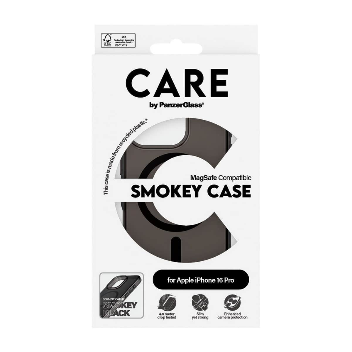 PanzerGlass Care Urban Combat Case with Black MagSafe