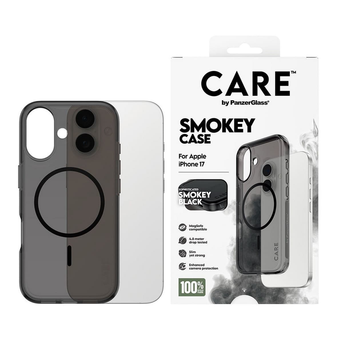 PanzerGlass Care Urban Explorer Case with Black MagSafe