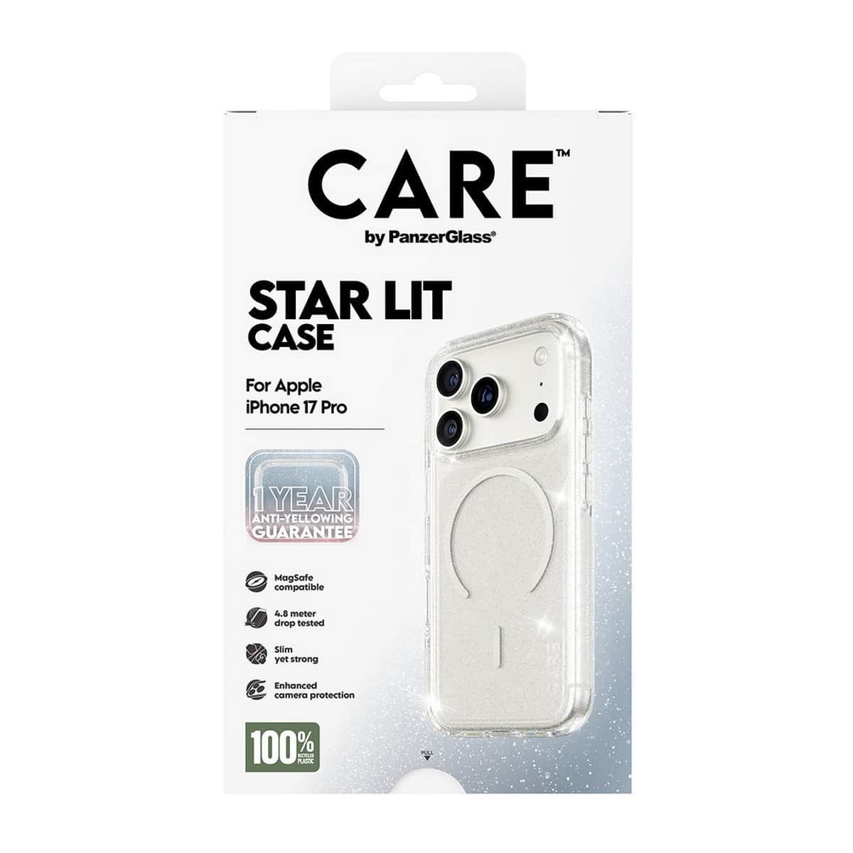 PanzerGlass Star Lit Care Urban Explorer Case with White MagSafe