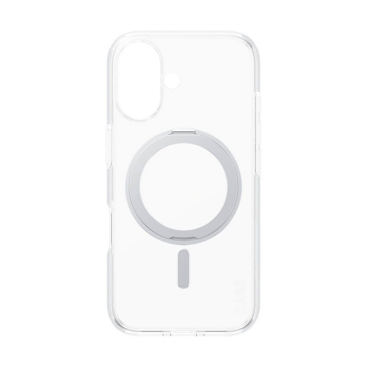 PanzerGlass Transparent Care Feature Case with Silver Kickstand & MagSafe