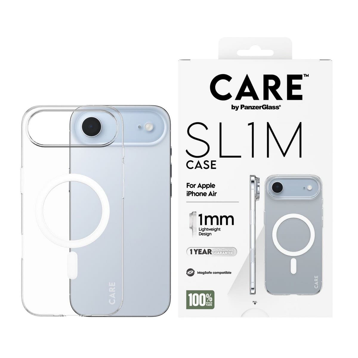 PanzerGlass Transparent Care SL1M MagSafe Case for iPhone Air