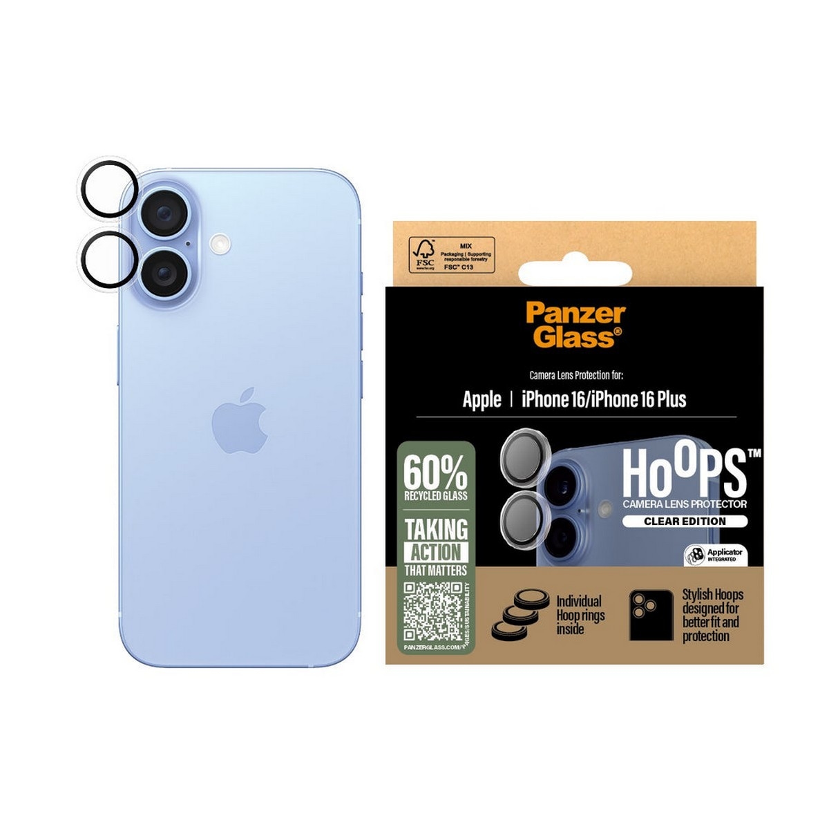 PanzerGlass Hoops Camera Lens Protector