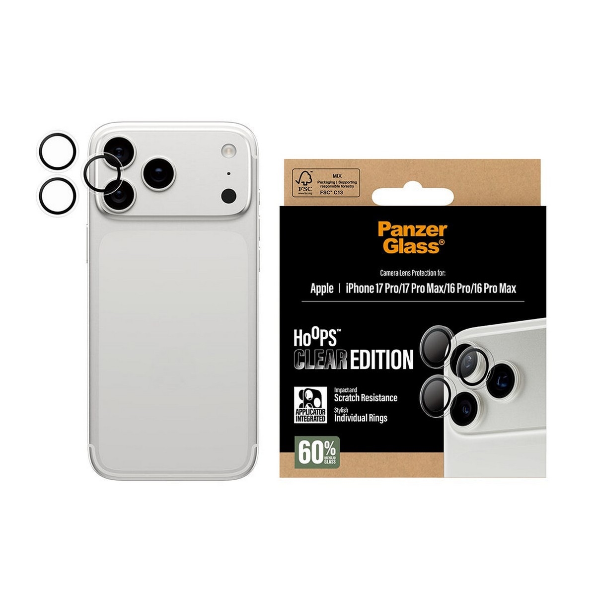 PanzerGlass Hoops Camera Lens Protector