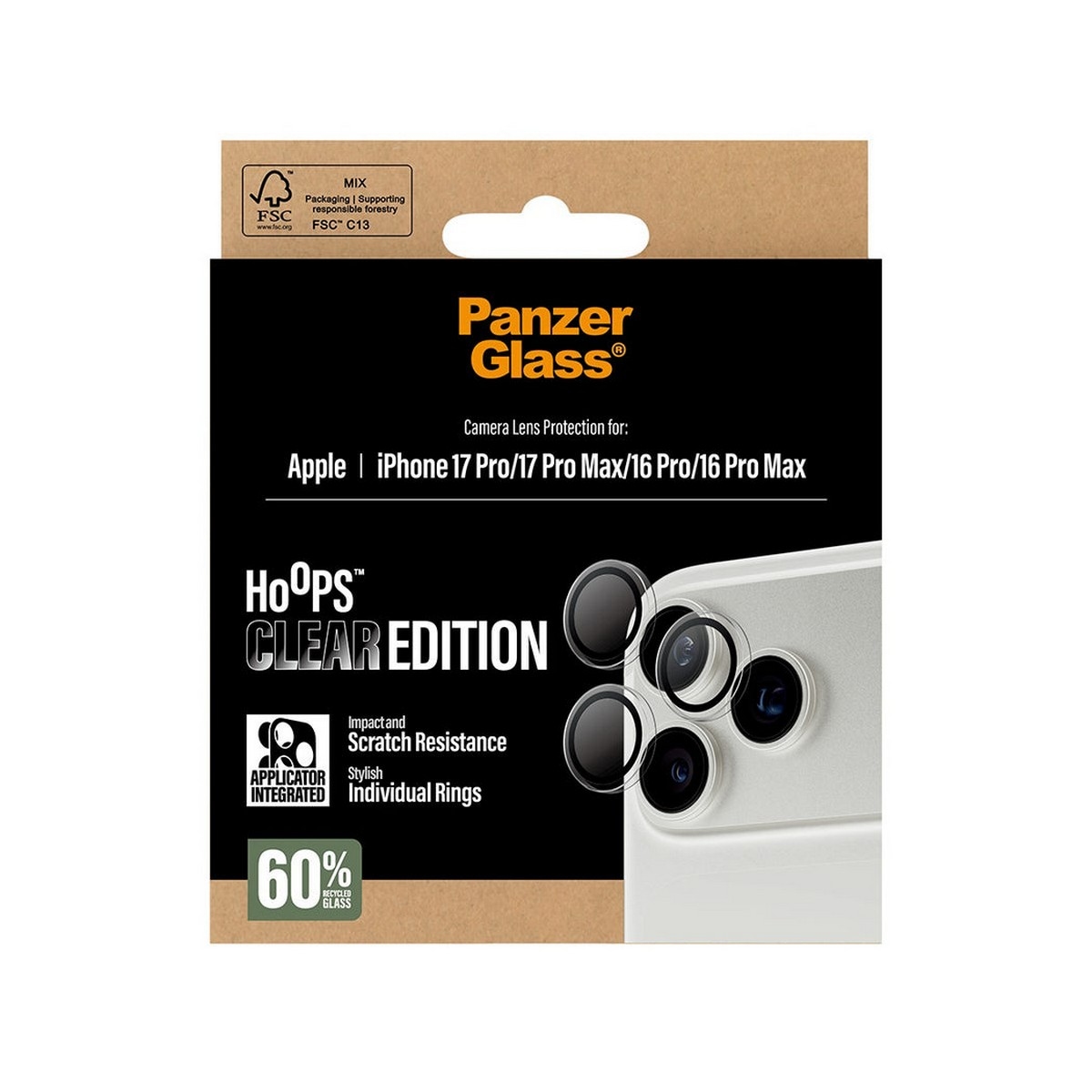 PanzerGlass Hoops Camera Lens Protector