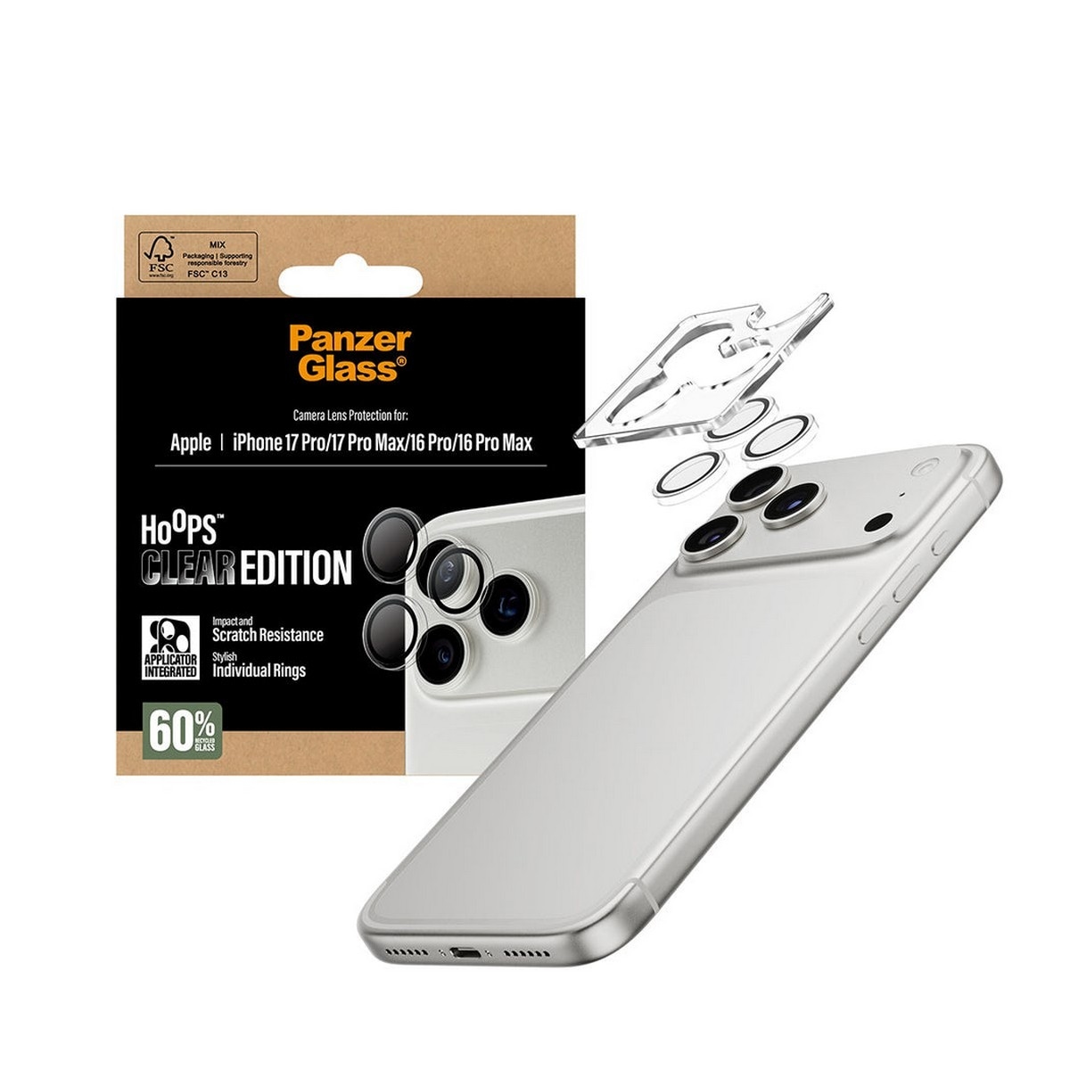 PanzerGlass Hoops Camera Lens Protector