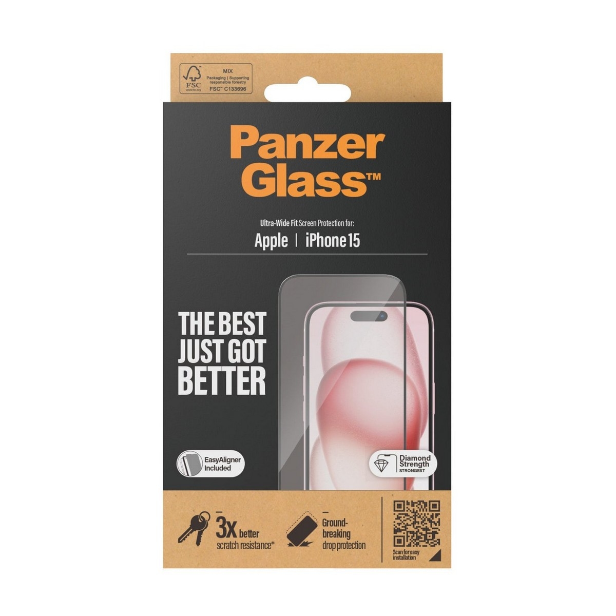 PanzerGlass Ultra-Wide Fit Screen Protector