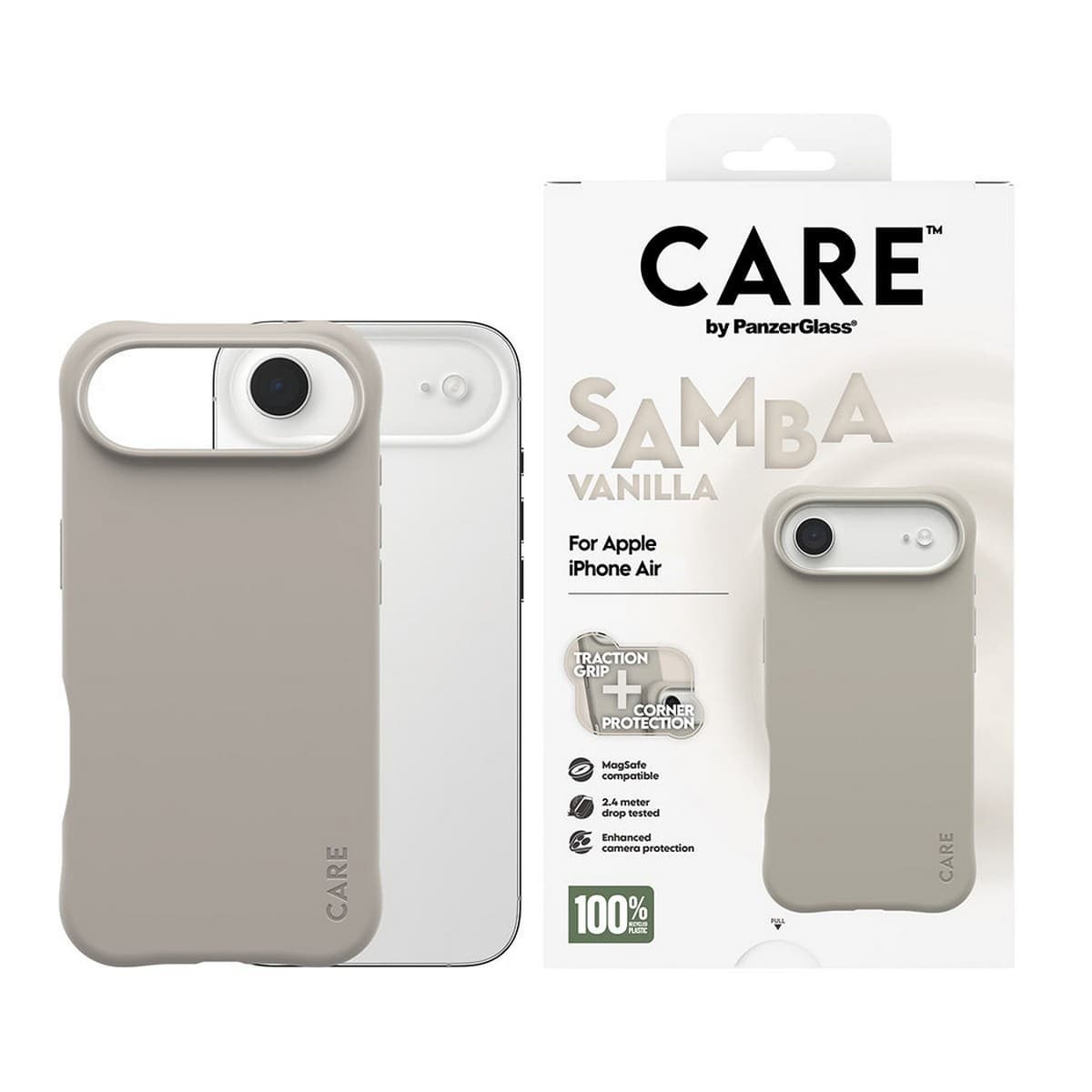 PanzerGlass Vanilla Care Samba Case with MagSafe for iPhone 17 Air