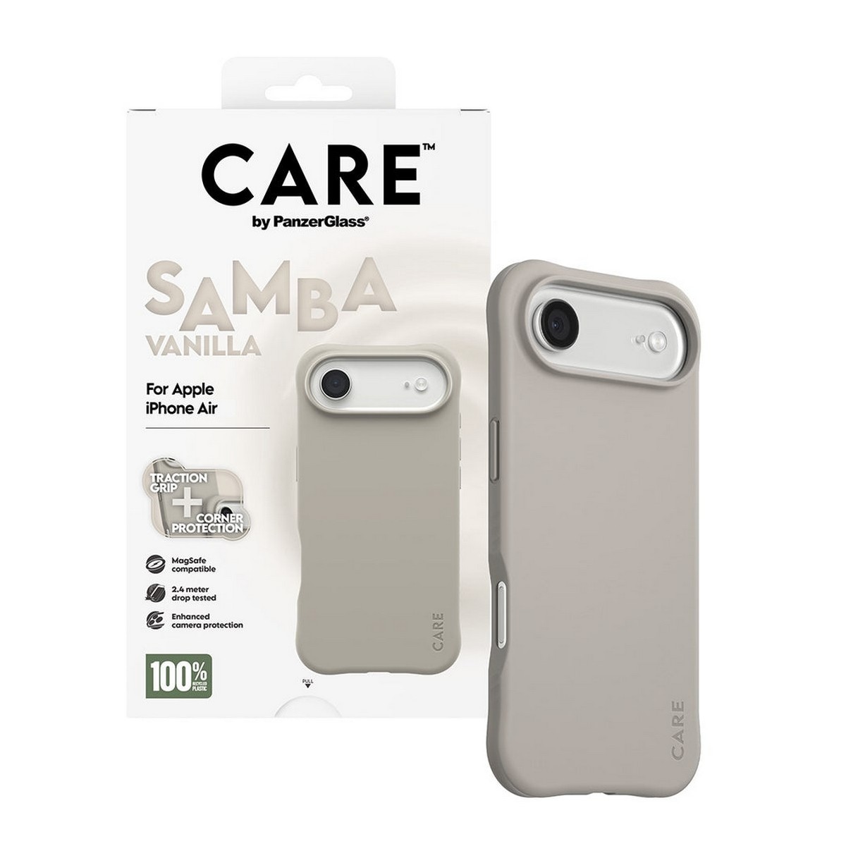 PanzerGlass Care Samba Case with MagSafe