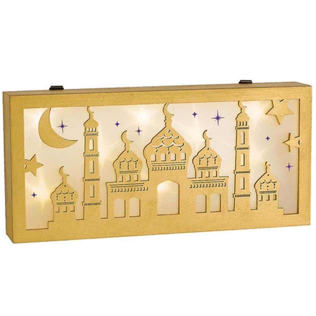 Party Centre Eid Light-Up Showbox Decoration