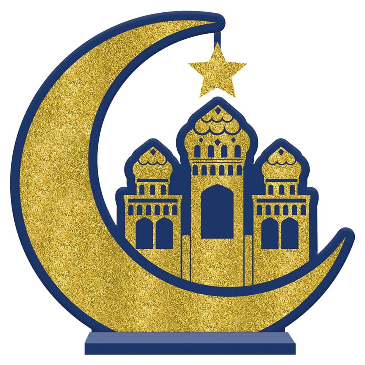 Party Centre Eid Mubarak Sign Decoration