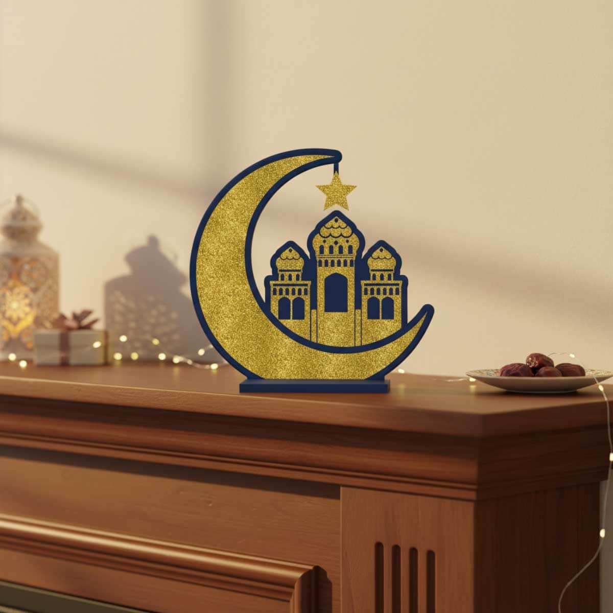 Party Centre Eid Mubarak Sign Decoration