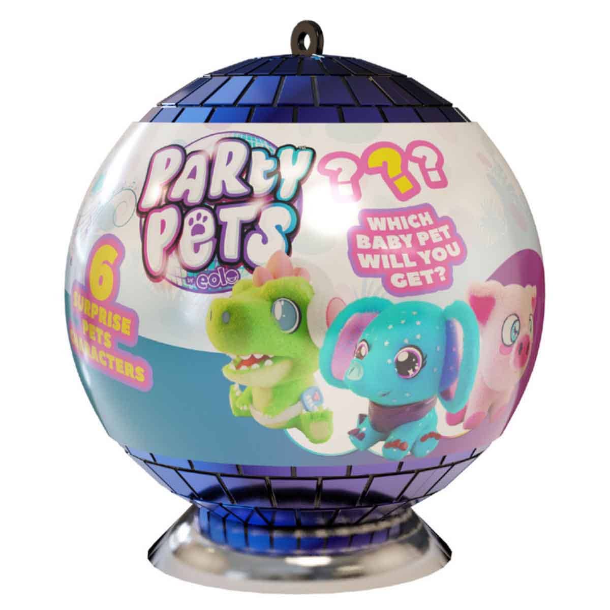 Party Pets Baby DJ Rex Surprise Disco Ball Unisex, 3-4 Years