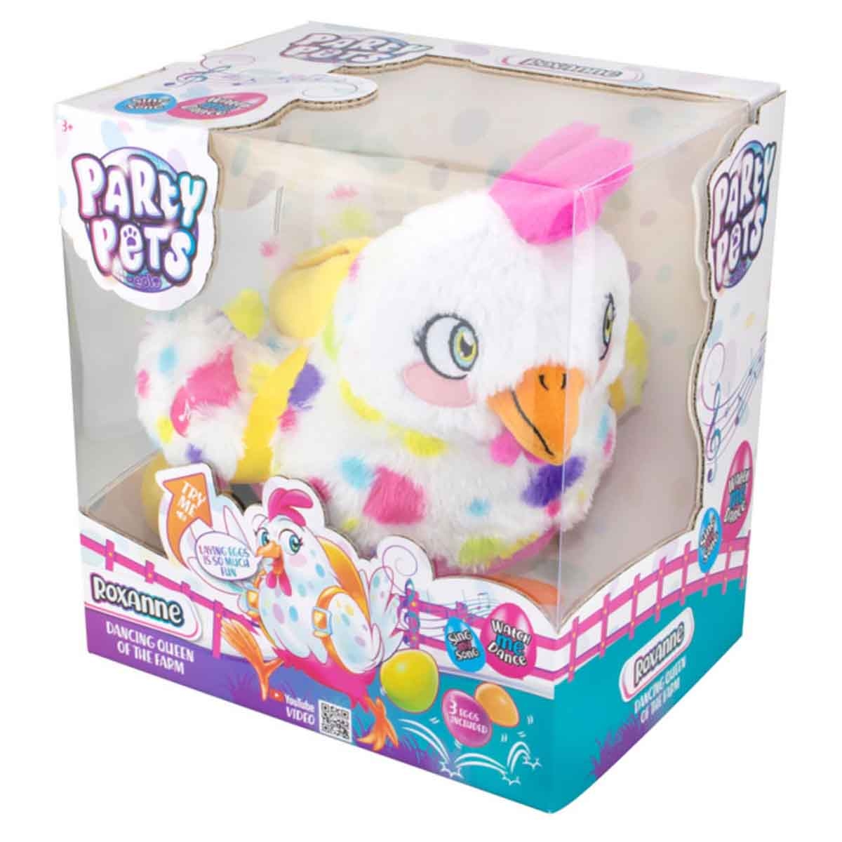 بارتي بيتس دمية محشوة «ملكة الرقص في الظلام» زرقاء للجنسين، عمر 3-4 سنوات