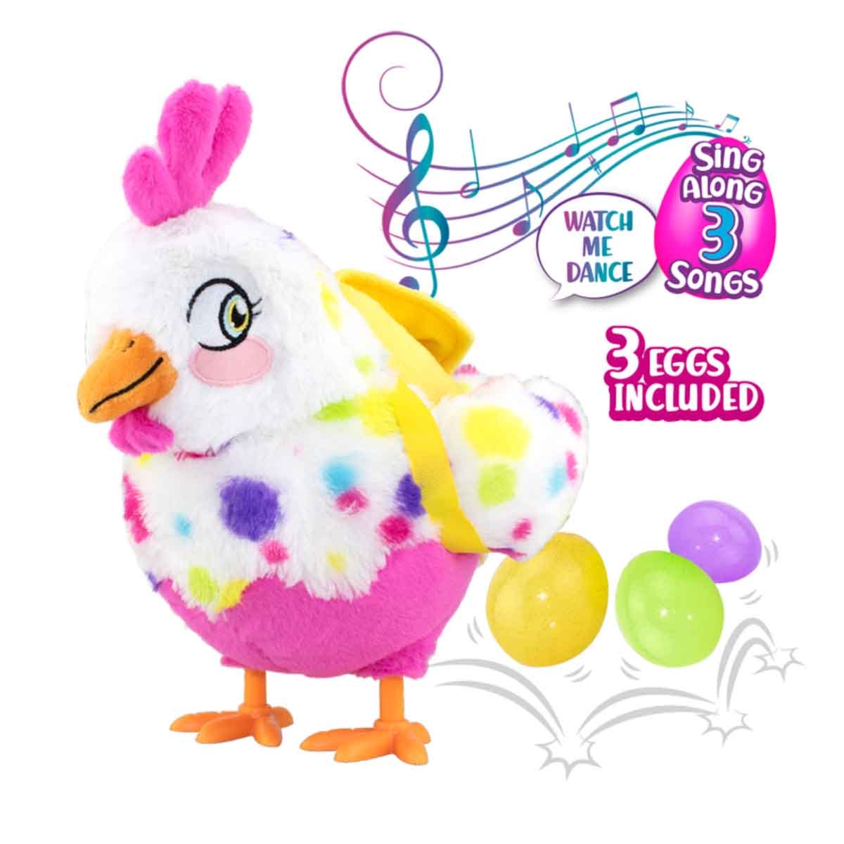 بارتي بيتس دمية محشوة «ملكة الرقص في الظلام» زرقاء للجنسين، عمر 3-4 سنوات