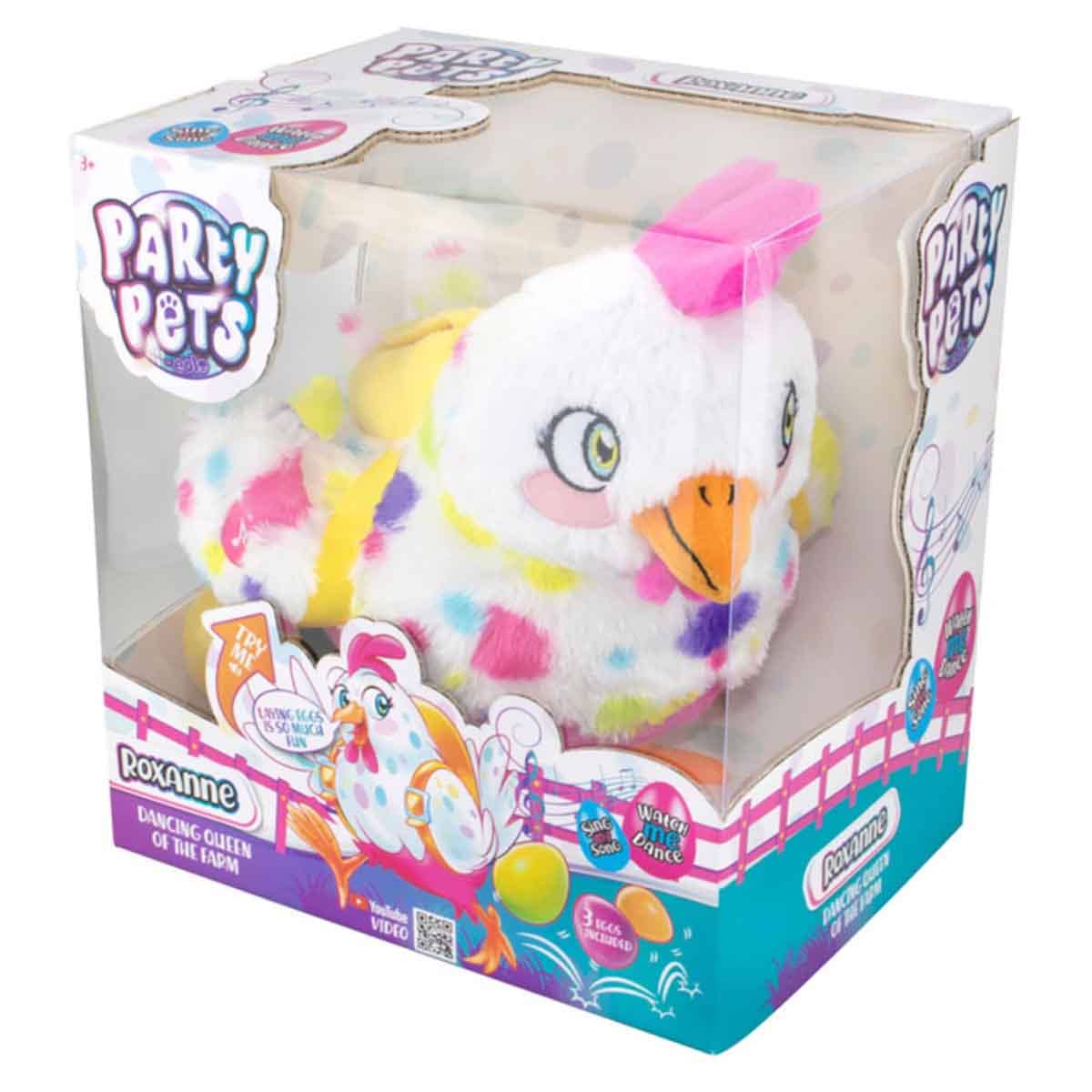 Party Pets Pink The Dancing Queen of The Dark Plush Unisex, 3-4 Years