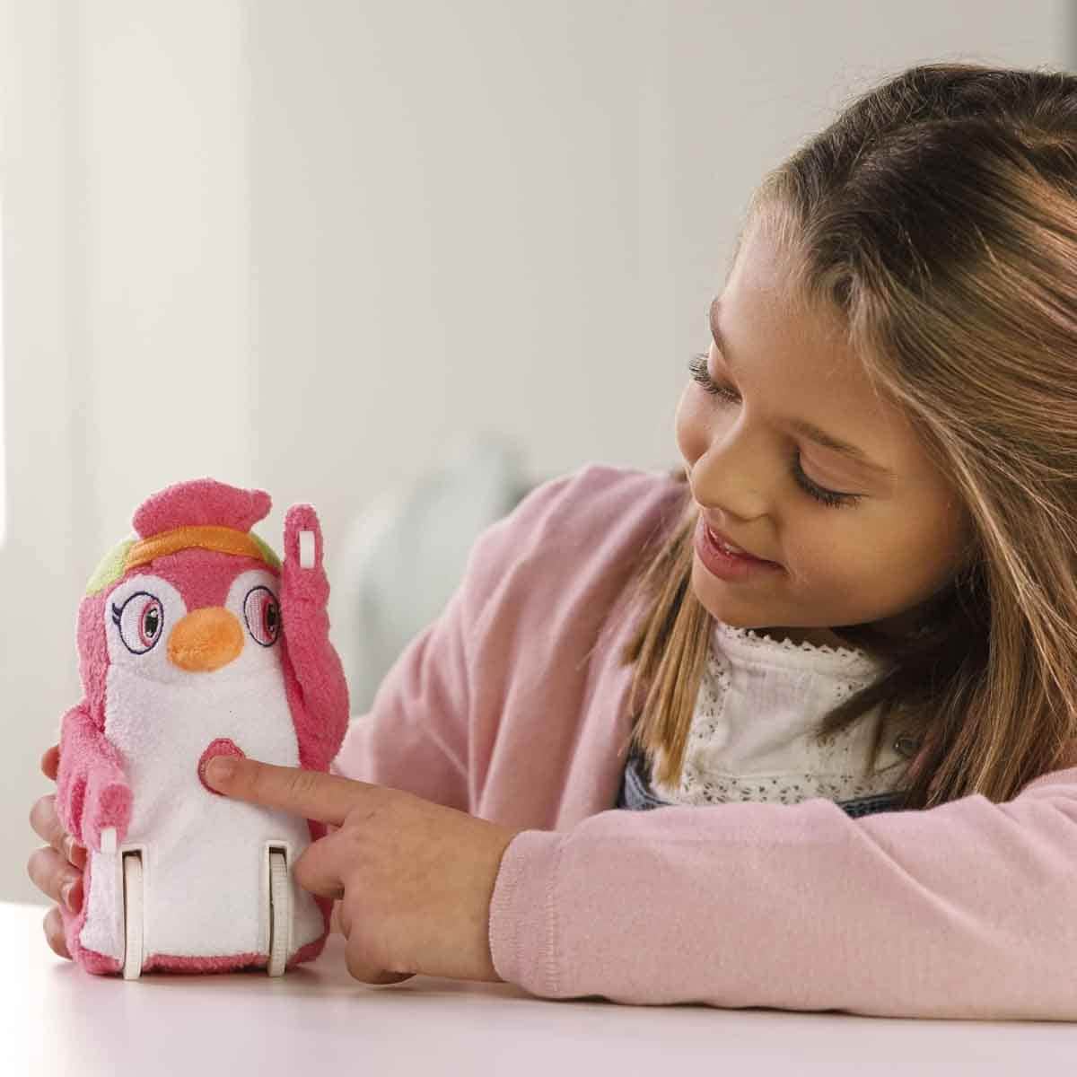 Party Pets Slippy The Penguin Sliding Plush Unisex, 3-4 Years