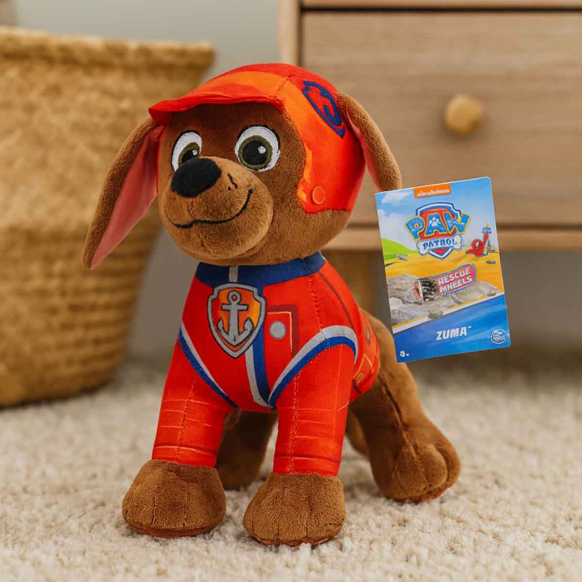 Paw Patrol Rescue Wheels Assorted Plush Unisex, 3-4 Years