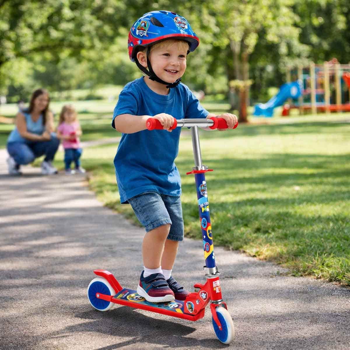 Paw Patrol 2-Wheel Non-Slip Front Plate Scooter Boys, 3-4 Years