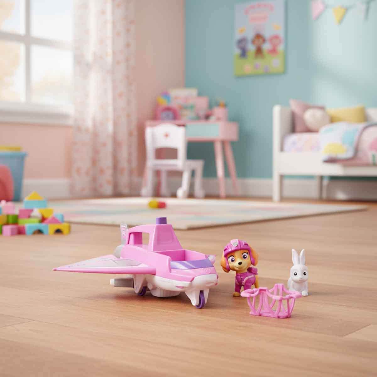 Paw Patrol Air Rescue Theme Assorted Toy Vehicle Playset Unisex, 3-4 Years