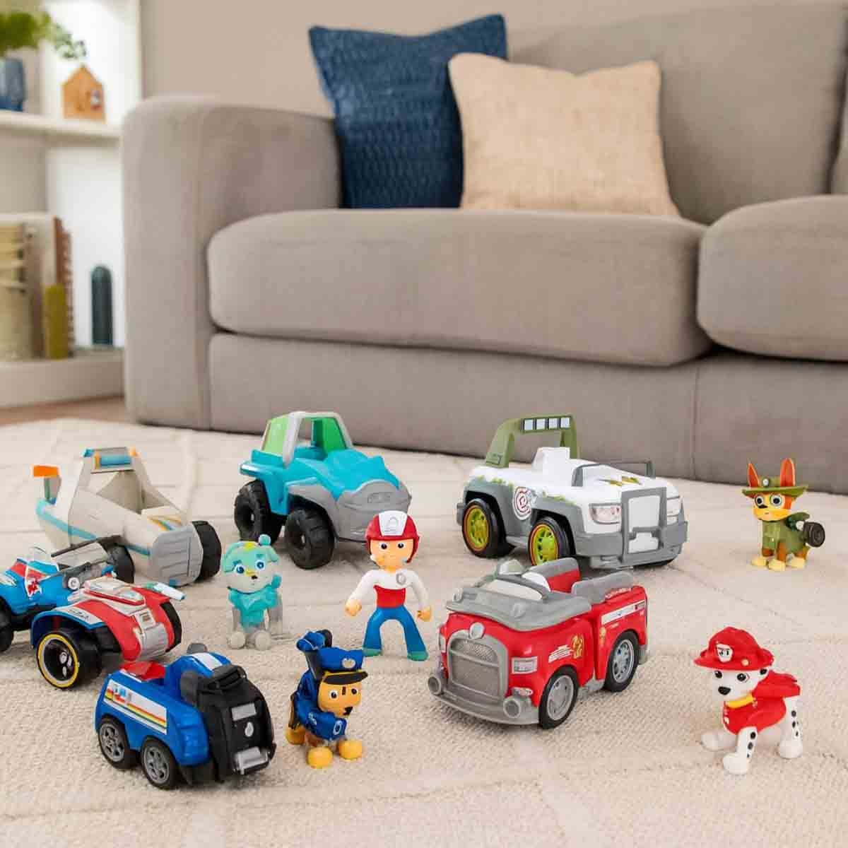 Paw Patrol Assorted Sustainable Basic Vehicle with Figure Playset Unisex, 3-4 Years