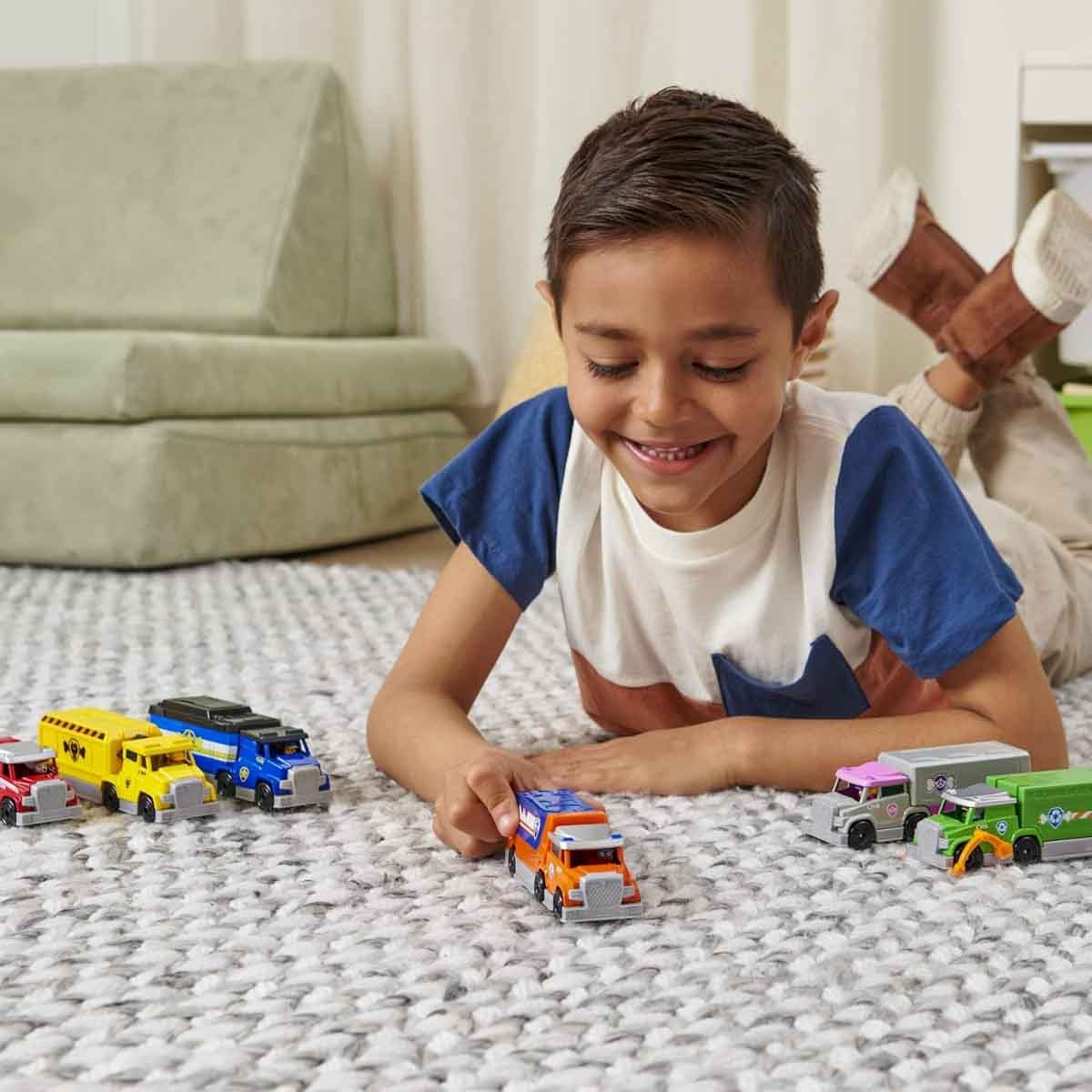 باو باترول شاحنة ترو ميتال كبيرة منوعة للجنسين، عمر 3-4 سنوات