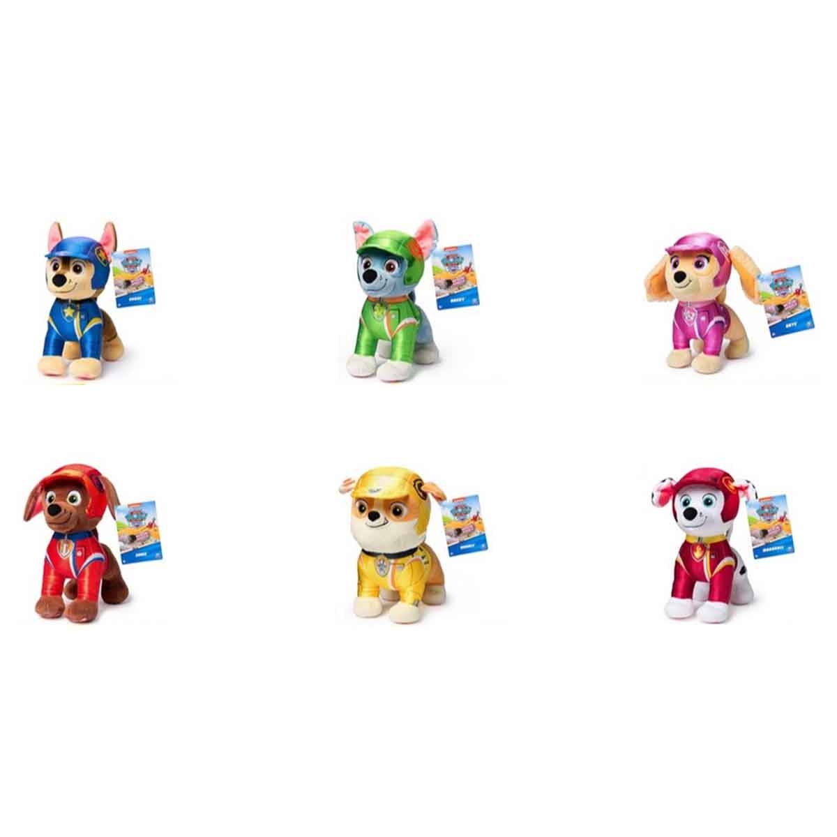 Paw Patrol Basic Rescue Wheels Assorted Plush Toy Unisex, 3-4 Years