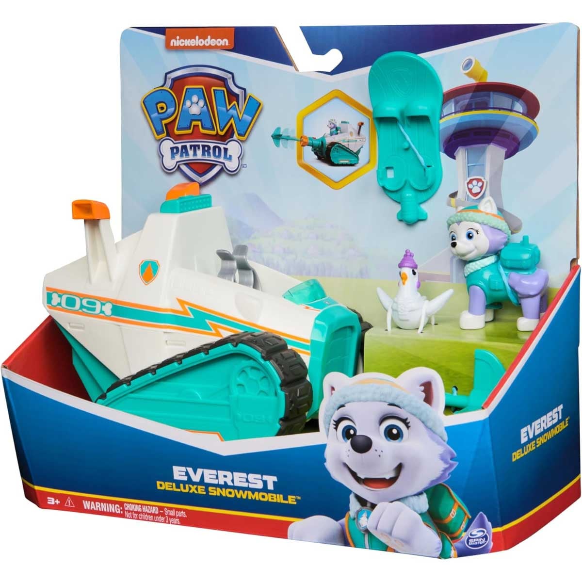 Paw Patrol Everest Deluxe Snowmobile Playset Unisex, 3-4 Years