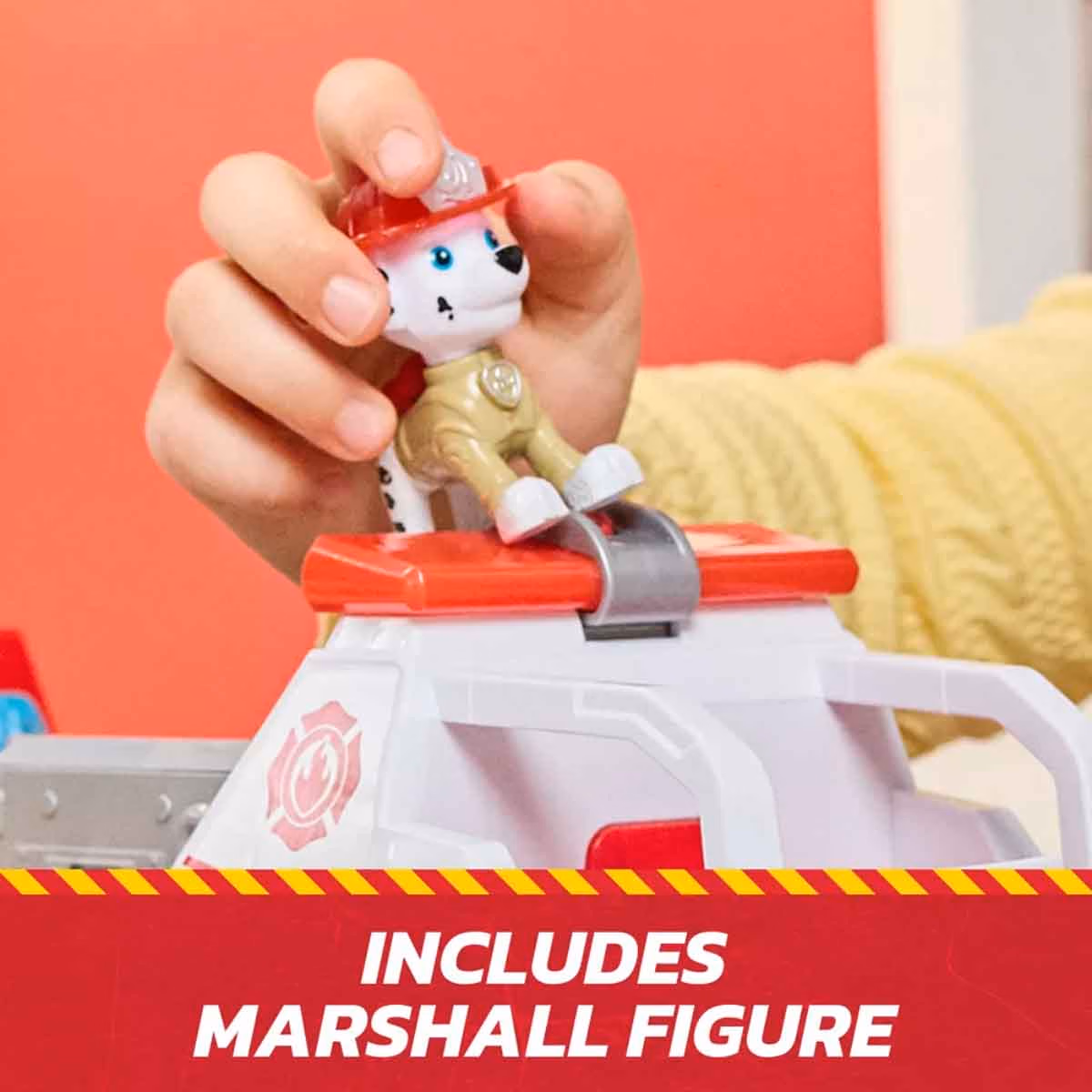 Paw Patrol Fire Rescue Deluxe Fire Truck Toy Vehicle Unisex, 3-4 Years
