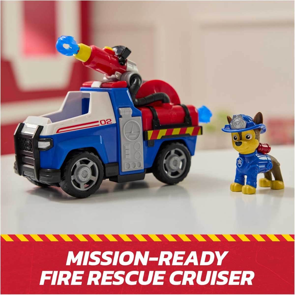 Paw Patrol Fire Rescue Large Vehicle & Chase Toy Playset Unisex, 3-4 Years