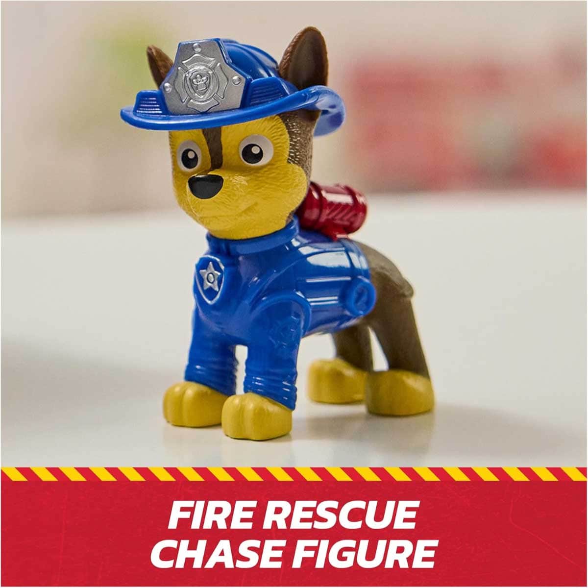 Paw Patrol Fire Rescue Large Vehicle & Chase Toy Playset Unisex, 3-4 Years