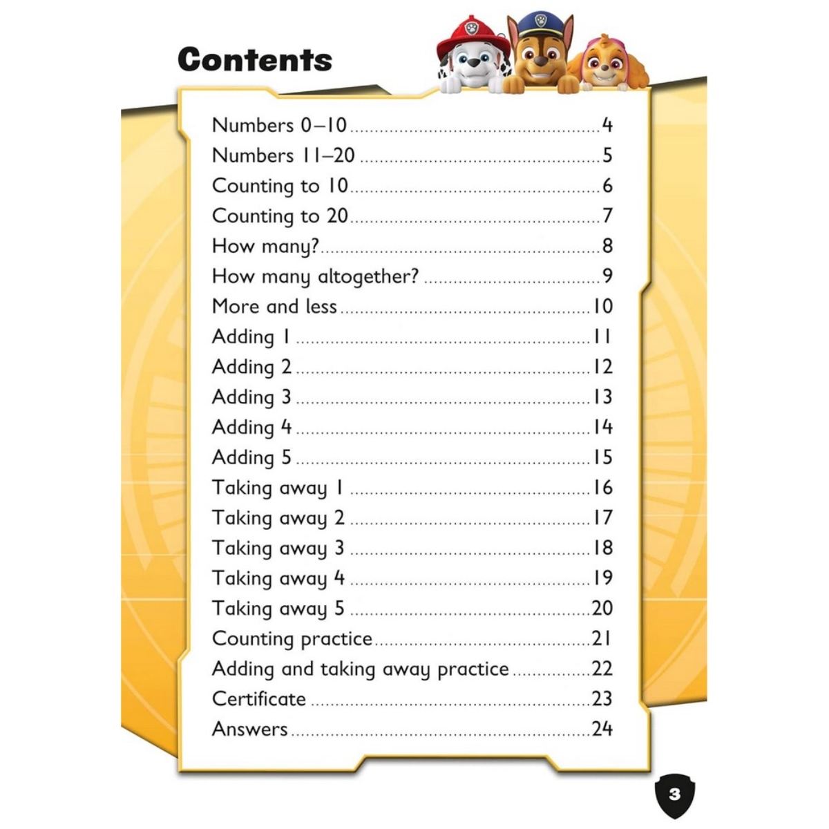 PAW Patrol First Counting Activity Book : استعد للمدرسة! تأليف كولينز بريسكول - 13 مايو 2021
