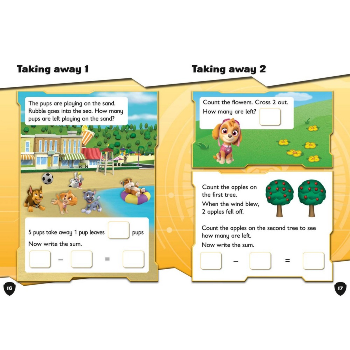 PAW Patrol First Counting Activity Book : استعد للمدرسة! تأليف كولينز بريسكول - 13 مايو 2021