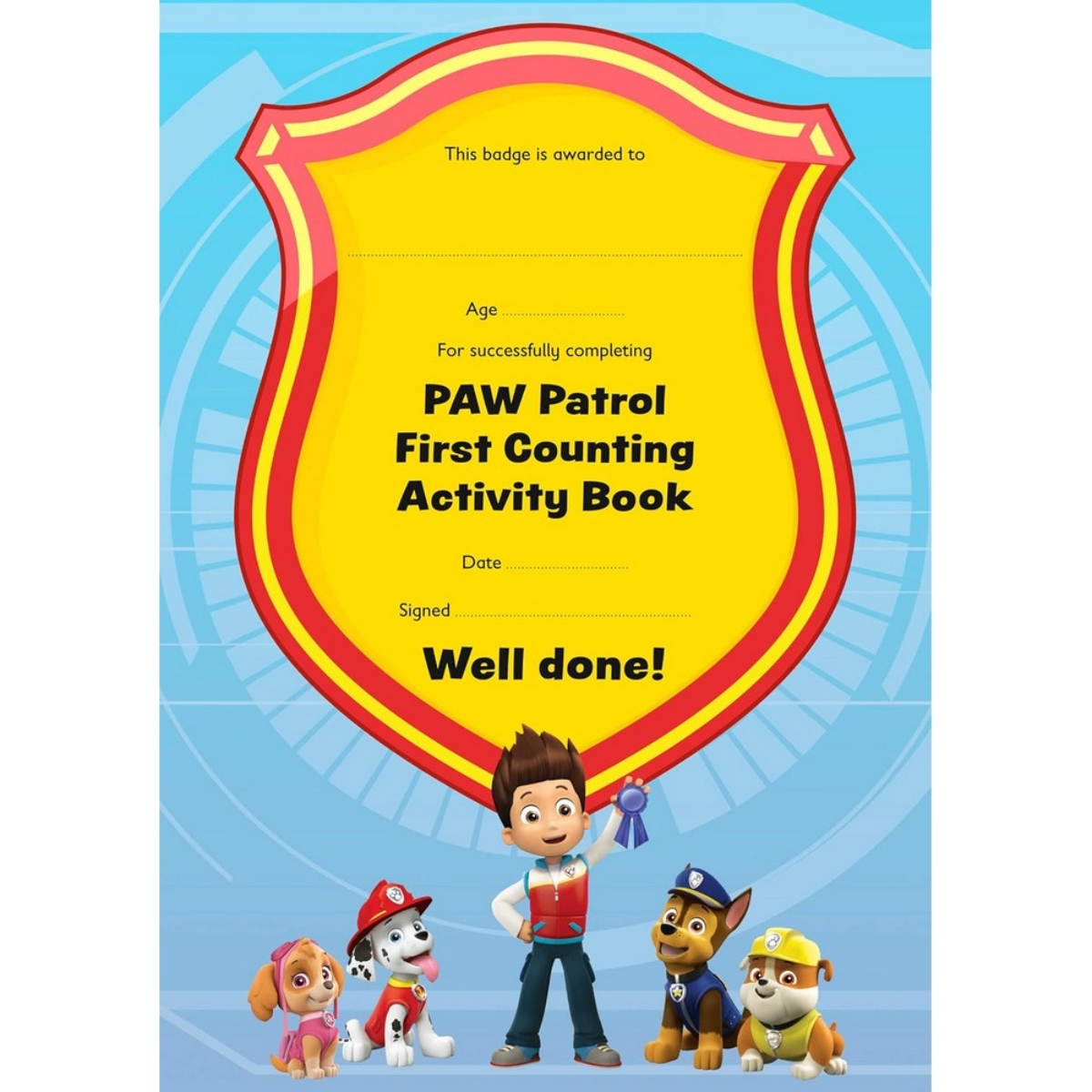 PAW Patrol First Counting Activity Book : استعد للمدرسة! تأليف كولينز بريسكول - 13 مايو 2021