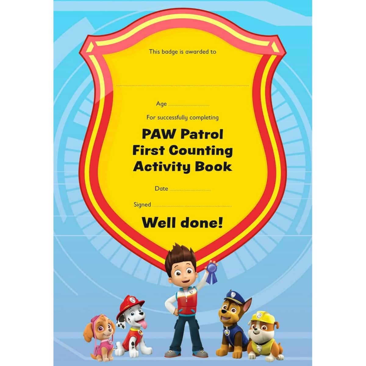 PAW Patrol First Counting Activity Book : Get Set for School! by Collins Preschool - 13 May 2021
