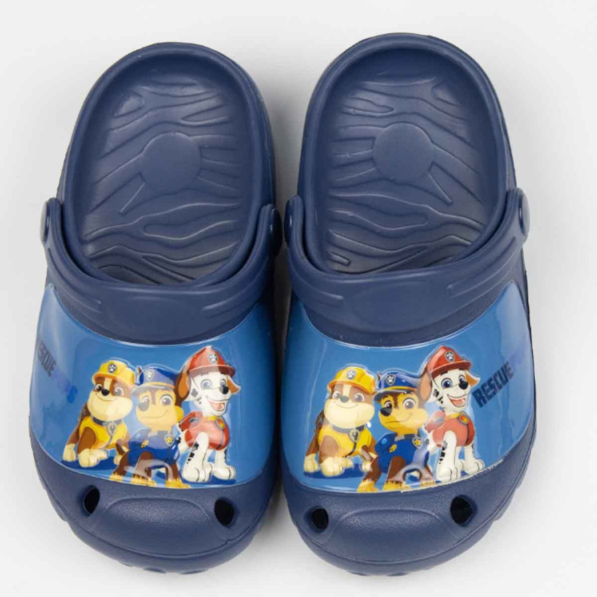 باو باترول صنادل خفيفة مريحة ومقاومة للماء للأطفال باللون الأزرق الداكن