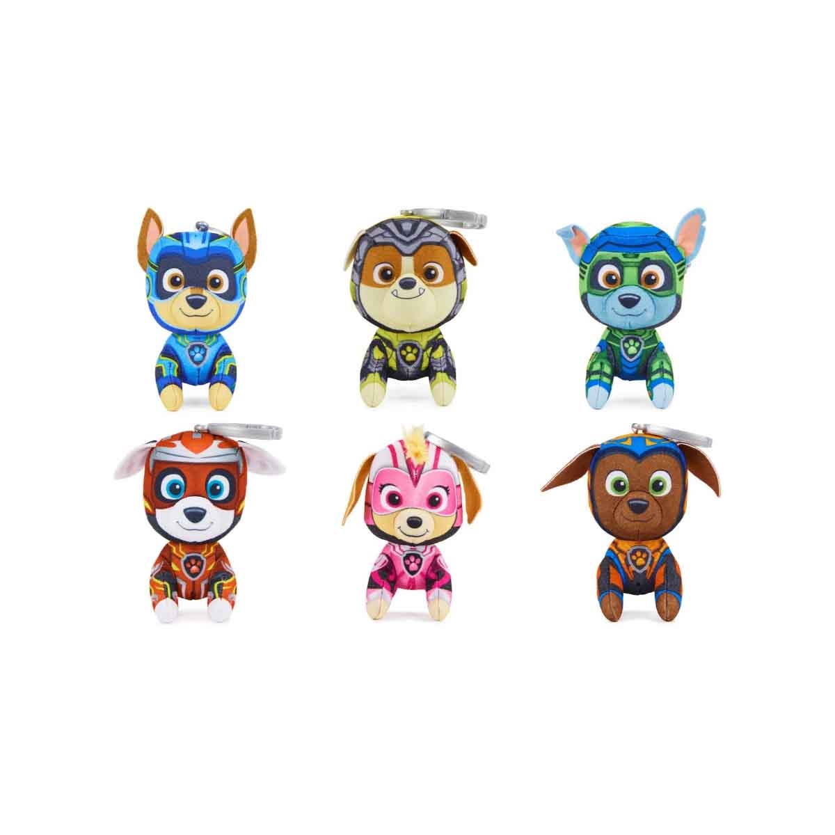 Paw Patrol-Movie Assorted Mini Plush Figure Unisex, 3-4 Years