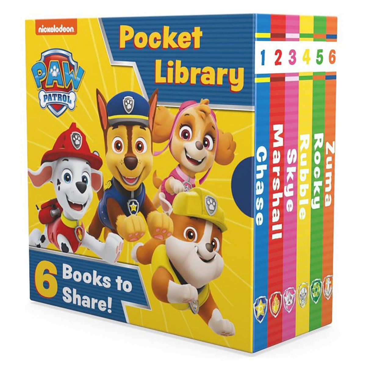 Paw Patrol Pocket Library: سلسلة نكلوديون تأليف باو باترول - 8 يوليو 2021