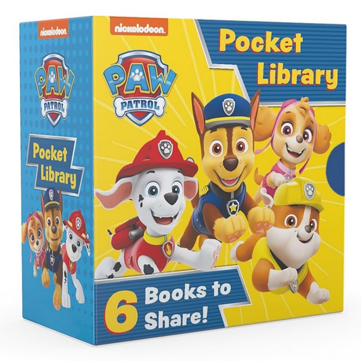 Paw Patrol Pocket Library: سلسلة نكلوديون تأليف باو باترول - 8 يوليو 2021