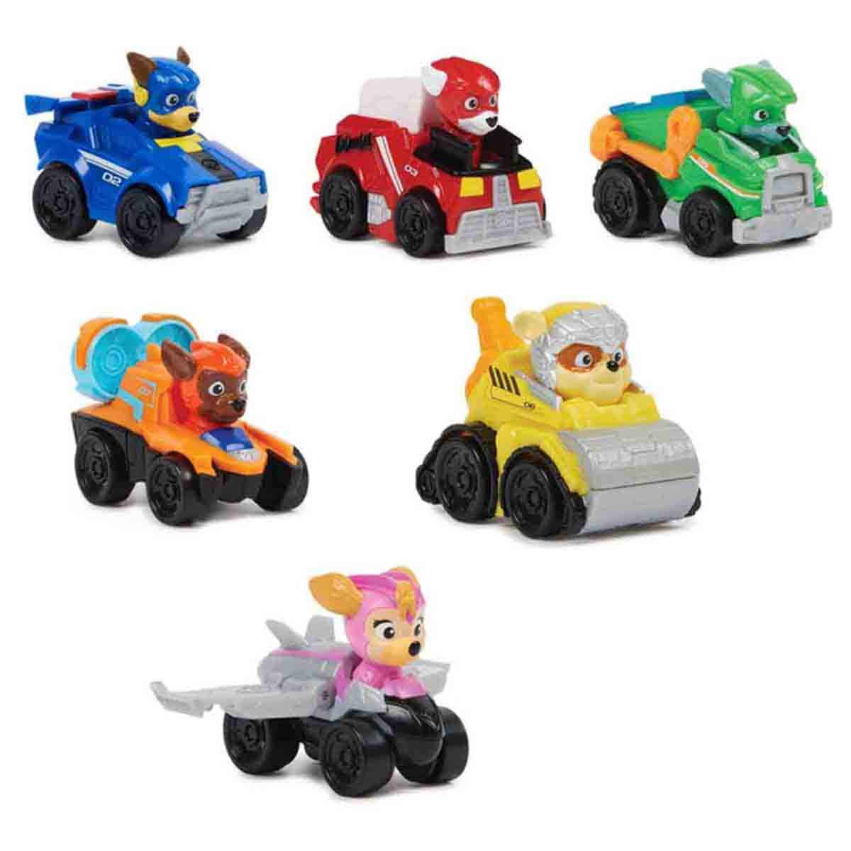 Paw Patrol Pup Squad Assorted Racer Car Unisex, 3-4 Years