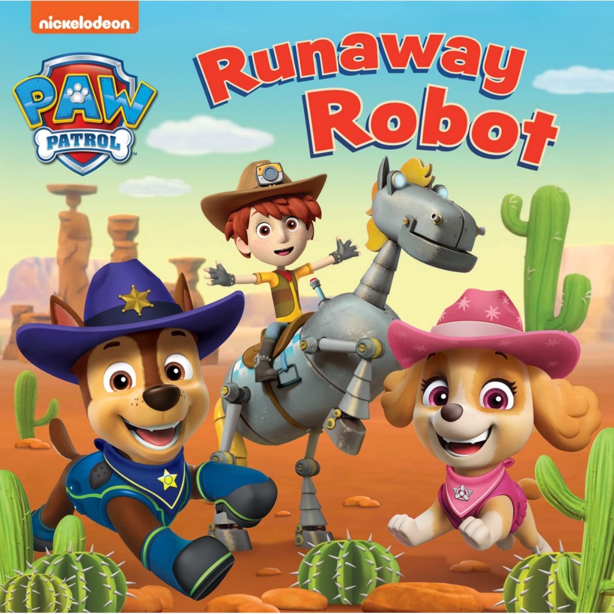 Paw Patrol Runaway Robot Board Book تأليف باو باترول - 1 فبراير 2024