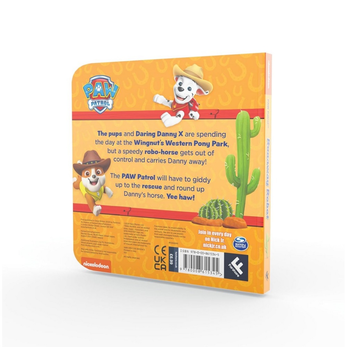 Paw Patrol Runaway Robot Board Book تأليف باو باترول - 1 فبراير 2024