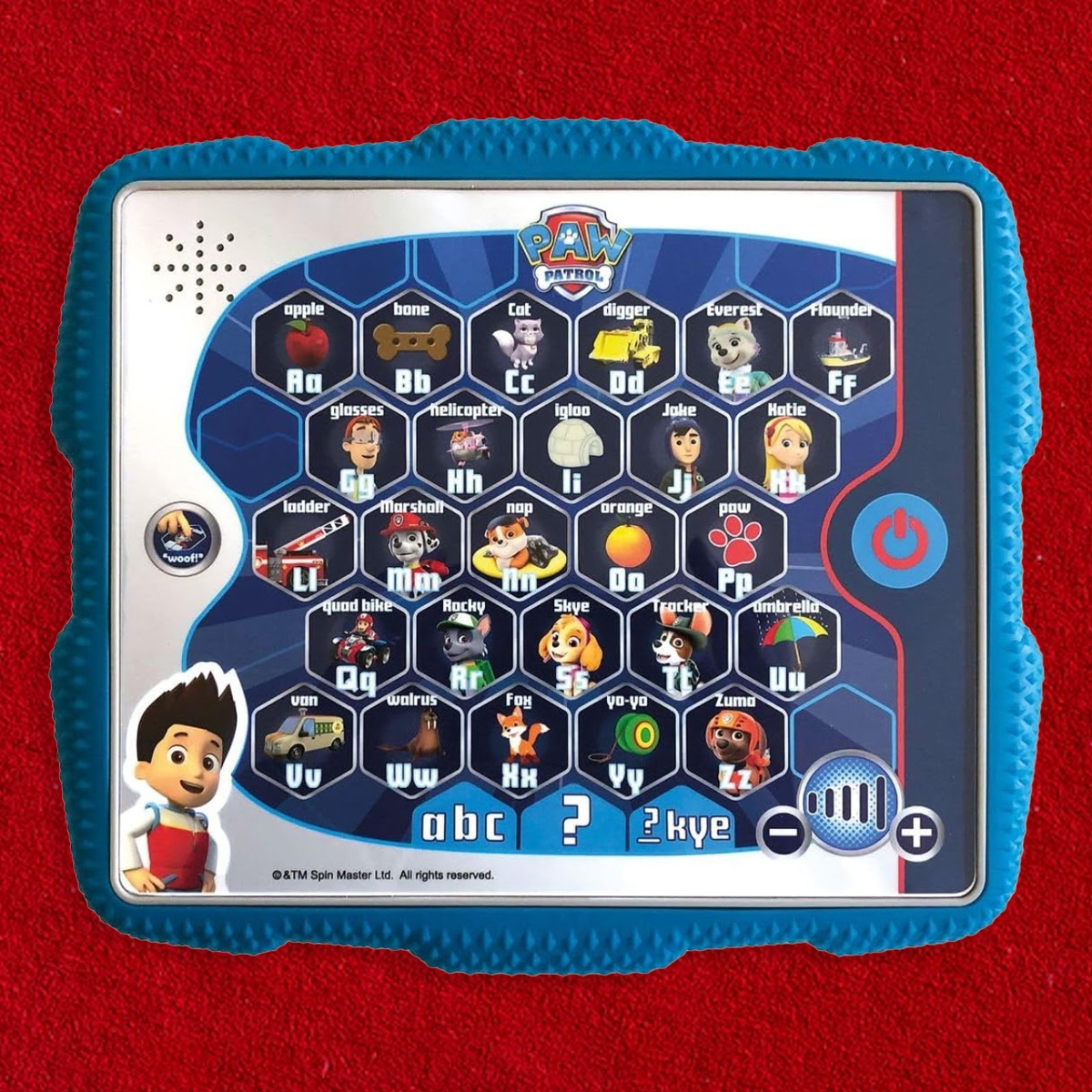 باو باترول تابلت الحروف من رايدر للجنسين، 3-4 سنوات