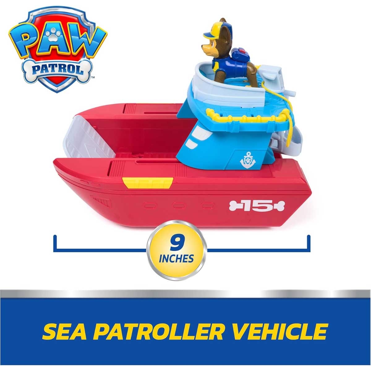 Paw Patrol Sea Patroller Set Unisex, 3-4 Years